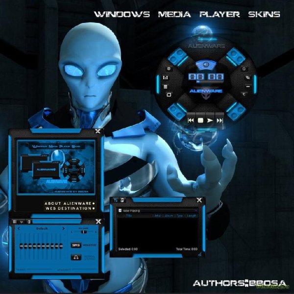wmp alienware skins by bbosa by bbosa-d3