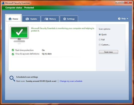 Microsoft Security Essentials