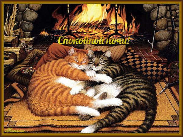 Анимированная открытка спокойной ночи (35)