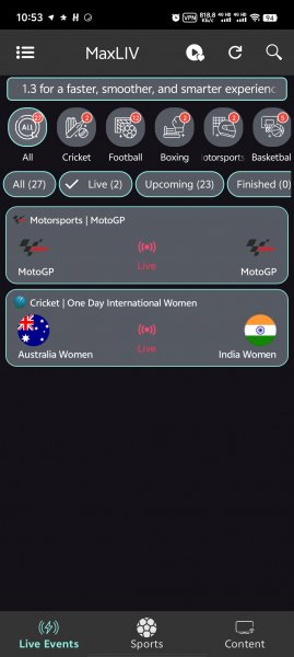 MaxLiv (sport tvV1.3)
