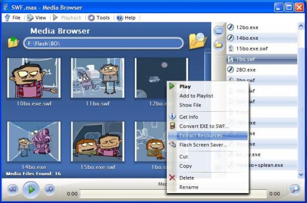 Aero SWF.max Flash Player v2.1