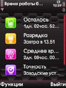 iON BatteryTimer - FoXPDA v 1.05(0) RUS