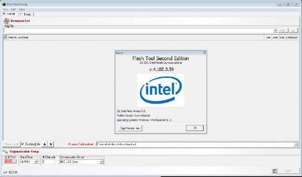 Flash Tool Second Edition e2 v4.102.3.59