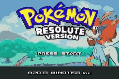 Pokemon Resolute Full Version 1.07 FIXED