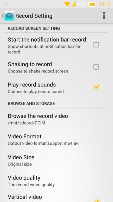 No Root Screen Recorder Pro v.1.2