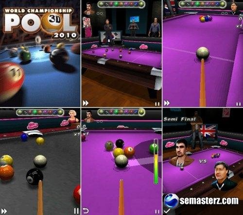 3D World ChampionshipPool 2009 128x160