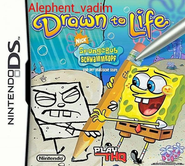 Drawn to Life - SpongeBob SquareP