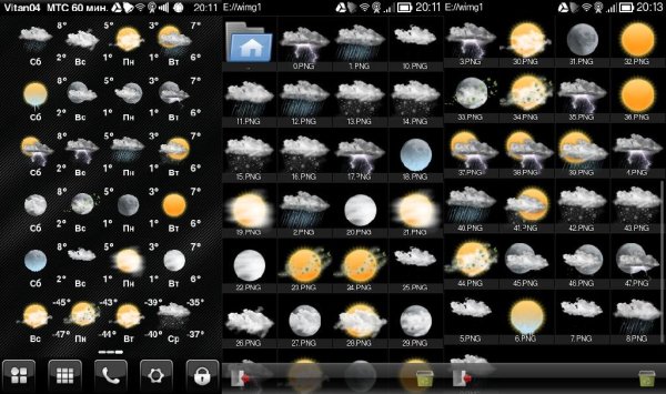 Mod Icons Weather WC v.66 By Vitan04