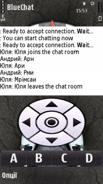 bluetooth chat