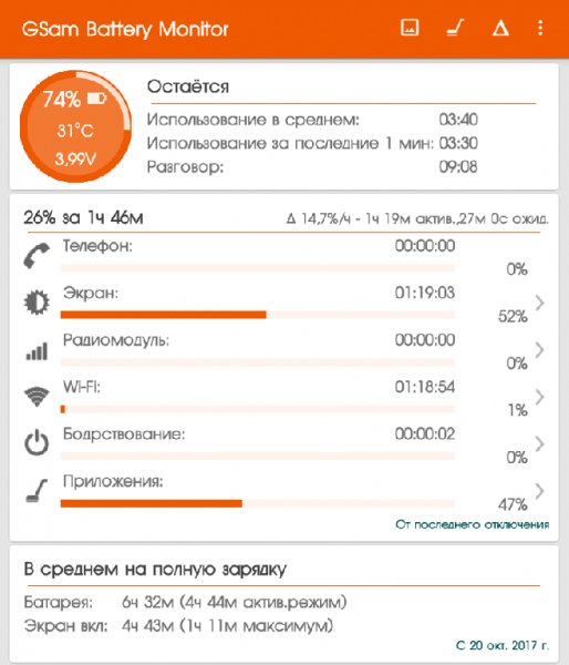 GSam Battery Monitor Pro 3.33