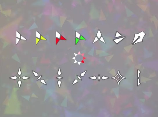 White Triangle
