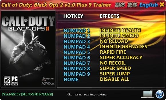 Call of Duty - Black Ops 2 Trainer (9)