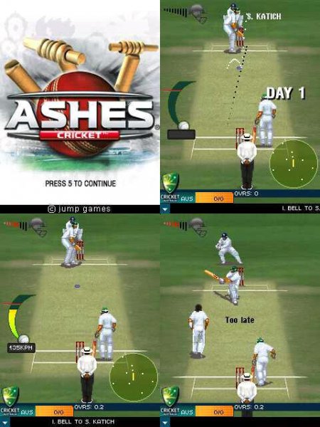 Ashes Cricket 352x416 N80