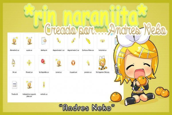 Rin Naranjita Cursor