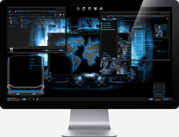 Requiem The Cyberfox W10 1709 Theme
