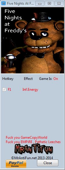 five nights at freddy v1.13 trainer 1 mr
