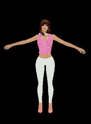 girl pink