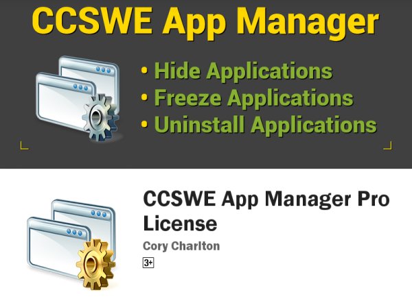CCSWE App Manager Pro.ver.1.0.0