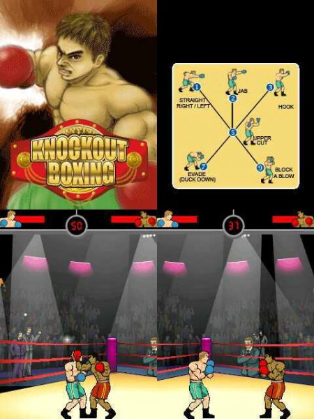 Knockout Boxing 240x320