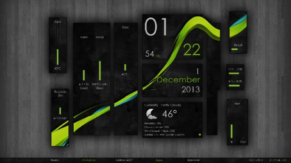Wisp v2 4 3 for Rainmeter