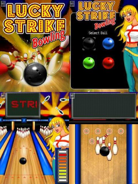 Lucky Strike Bowling 128x160