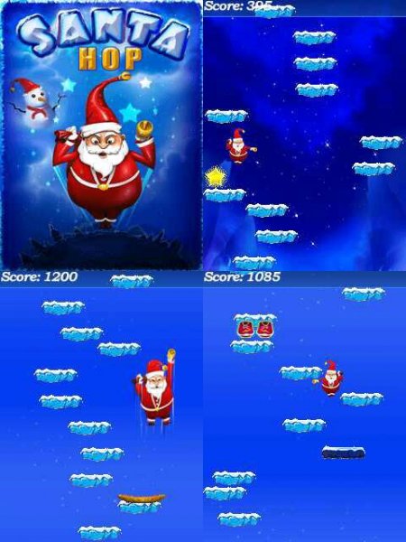 Santa Hop 128x160