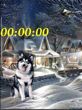 13 Зима анимация