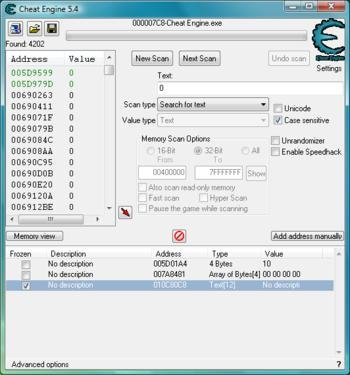 Cheat Engine 5.6.1 eng