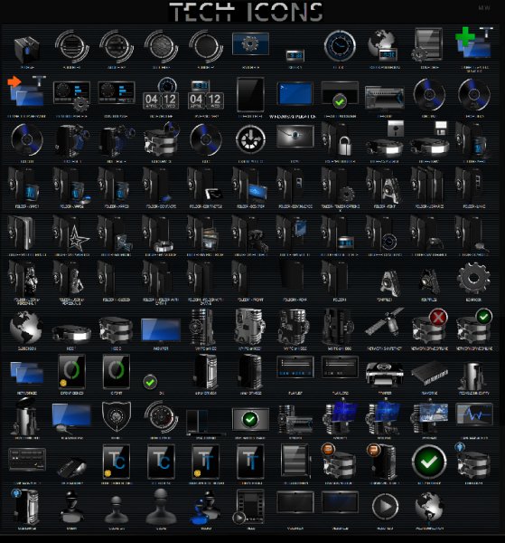 Tech Icon Pack-3