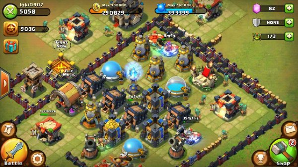 bitva zamkov - castle clash 1.2.791