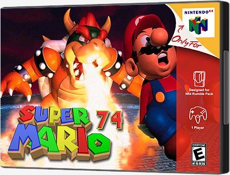 Super Mario-74.(N-64)3D