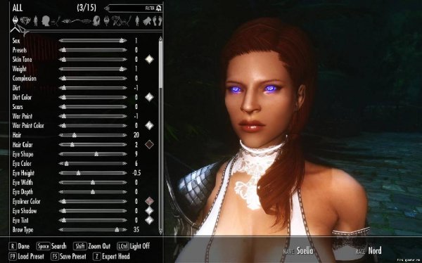 TES-GAME.RU RaceMenu