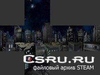 Небо ночь в Нью-Йорке
