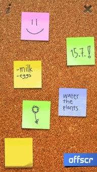 offscreen sticky notes touch s60 5