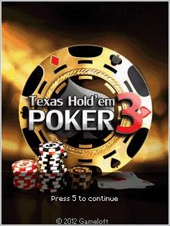 Texas Holdem Poker 3 240x320