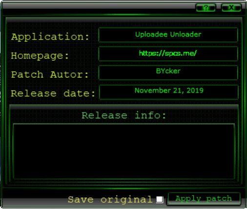 Uploadee Unloader
