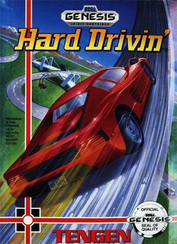 Hard Drivin (Sega GEN, MD)