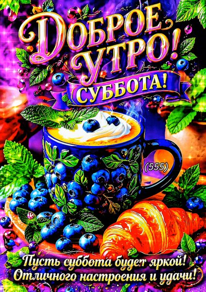Доброе-утро,суббота
