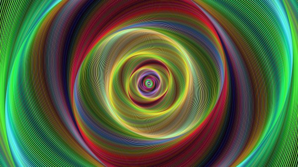 Spiral vrashchenie fraktal 118444 3840x2160