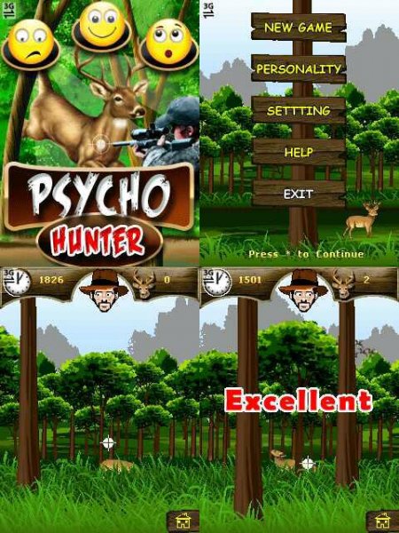 Psycho Hunter 240x320