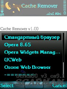 Cache remover