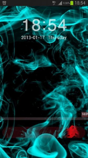 Go locker Theme Aquamarine Smoke