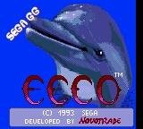 Ecco the Dolphin (U)