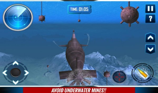 Russian Submarine Navy War 3D v 1.0.2