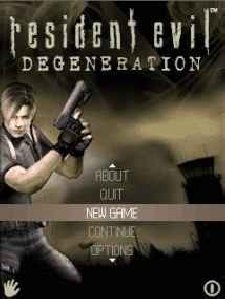resident evil degeneration 128x160 s40