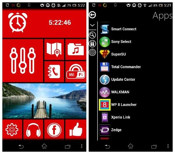 WP 8 Launcher 1.0.1