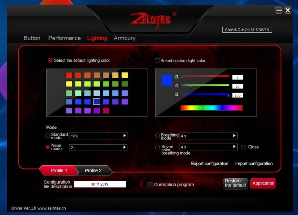 ZELOTES C-12 Setup