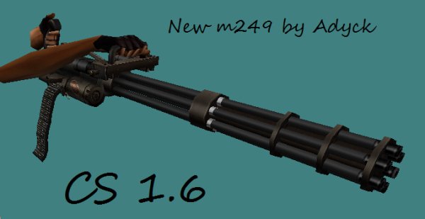 new пулемет Гатлинга by Adyck v 0.0.01