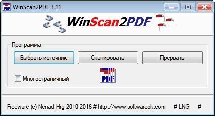 WinScan2PDF 3.11 Portable