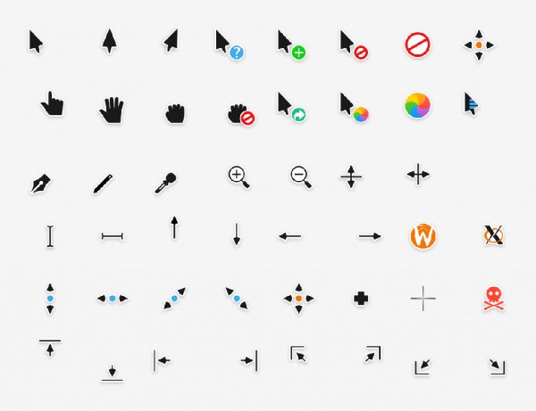Capitaine Cursors by krourke-dabmjtm